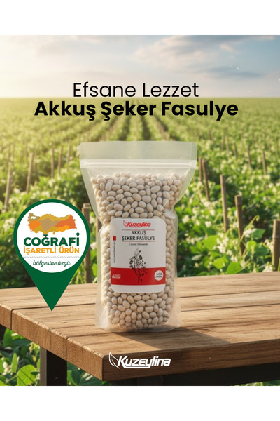 Kuzeylina Akkuş Şeker Fasulye 1 kg