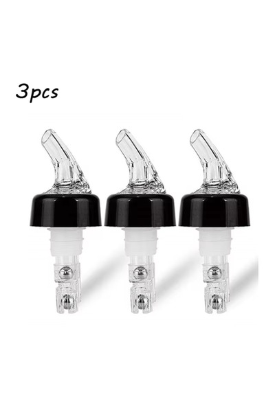 Choice 30ml -3 pcs Automatic Measured Bottle Pourer - Pack of 3, 20ml 30ml 40ml Quick Shot Spirit Measure