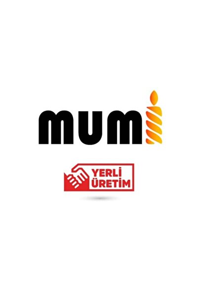 Mumi Parafin Jel Mum Soya Parafini Eritme Kabı Büyük 1.5 Lt