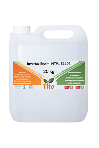 tito İnvertaz Enzimi NT91 E1103 20 kg