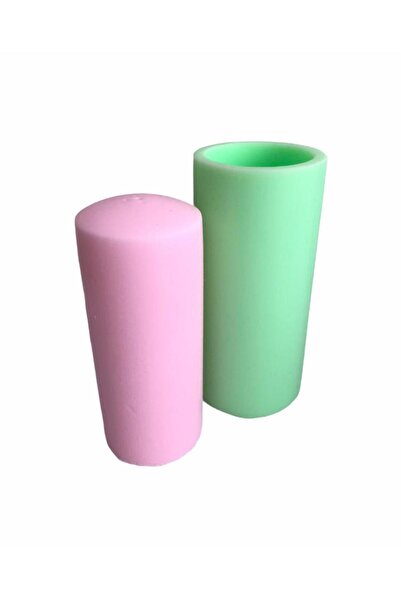 Mumi Silikon Mum Kalıbı Silindir 15 cm
