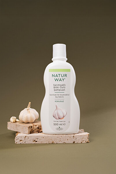 Otacı Naturway Sarımsaklı Bitki Özlü Kokusuz Şampuan 500 ml