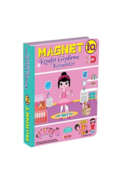DIY Toys Diytoy Magnetiq 2'li Set Kıyafet Giydirme Kostümler Ve Eğlenceli Parçalar
