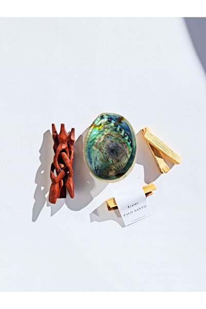 Lumagiftbox Palo Santo Tütsü Seti (2 Adet Palo Santo Tütsü + Abalone Deniz Ka...