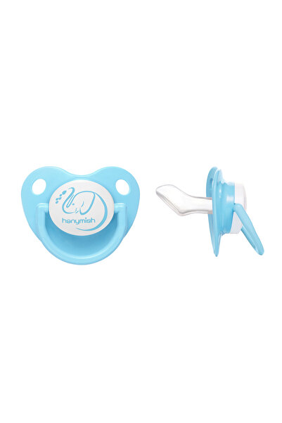 Hanymish Blue Tiny Heart Shaped Pacifier - No:2
