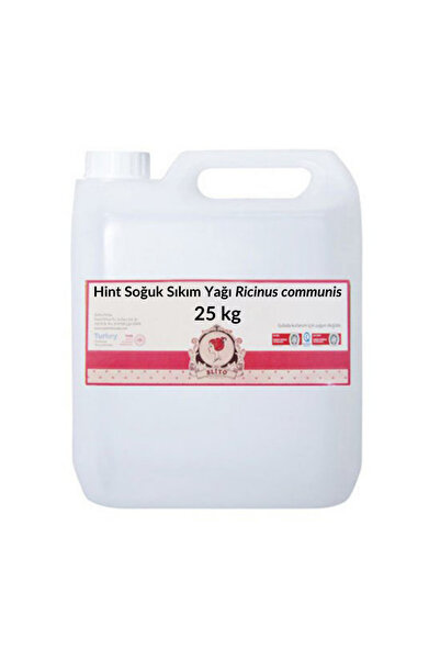 elito Hint Soğuk Sıkım Yağı Ricinus communis 25 kg