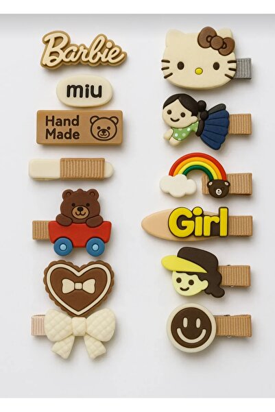 NEHİRDEN 14-частен комплект щипки за коса за деца и бебета