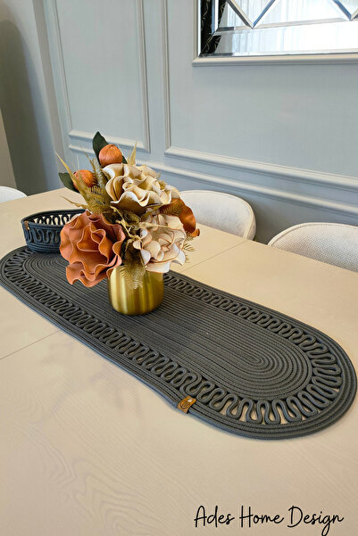ADES HOME DESİGN Jüt, Sepetli Runner ,amerikan Servisi ,supla ,masa Örtüsü,sehpa Örtüsü, Trikotlu Ranır