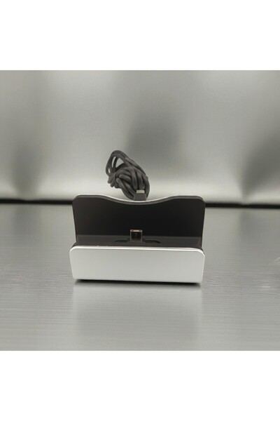 HQ SPEED Premium Metal Micro USB Şarj Data Dock İstasyonu Standı - Android Te...