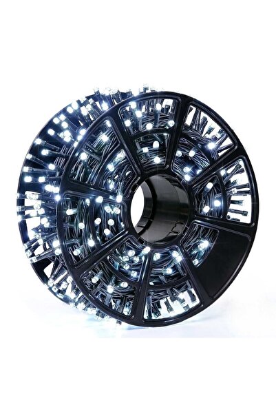 OEM Instalație luminoasă 100 m, 500 LED-uri alb rece, 8 jocuri luminoase, perfectă pentru brad și casă.