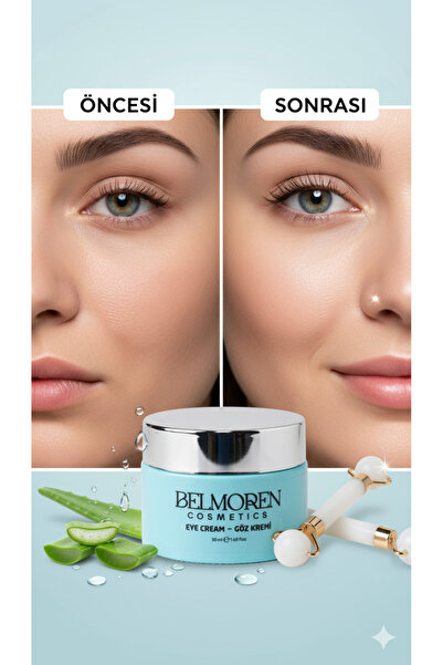 Belmoren Göz Altı Torbası, Göz Çevresi Morluk Ve Ince Çizgi Karşıtı, Doğal Iç...