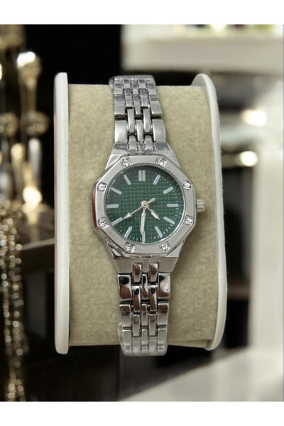 MAC CENTER Pinterest Round Model Steel Cord Women's Wrist Watch-Women's Watch-Gift- Hours- Wrist Watch