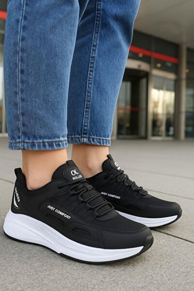 homiro Unisex voděodolná sportovní obuv Fuspetli - černá a bílá