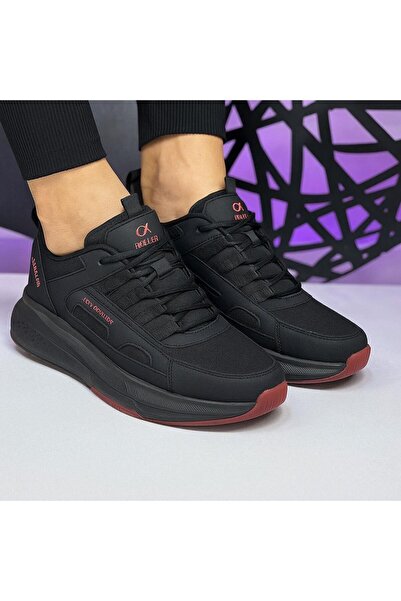 homiro Unisex voděodolná sportovní obuv Fuspetli - černo červená