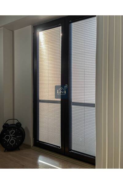 Liva Ev Dünyası Plise Perde | Cam Balkon & Pimapen Uyumlu | Işık Geçirgen | Ö...