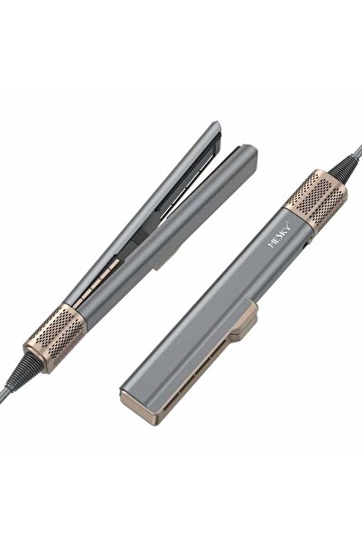 HYDER Mesky AirStyler – Revolutionary hair straightener with hot air and plates, 140°C, 1400–1600W