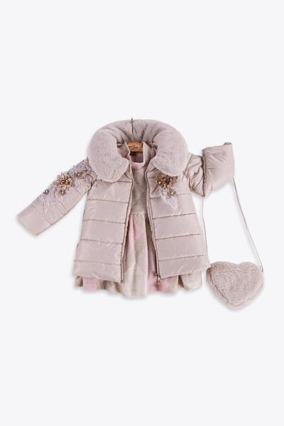 Miss Lore 2-5 Yaş Çiçekli Kalpler 3’lü Takımı