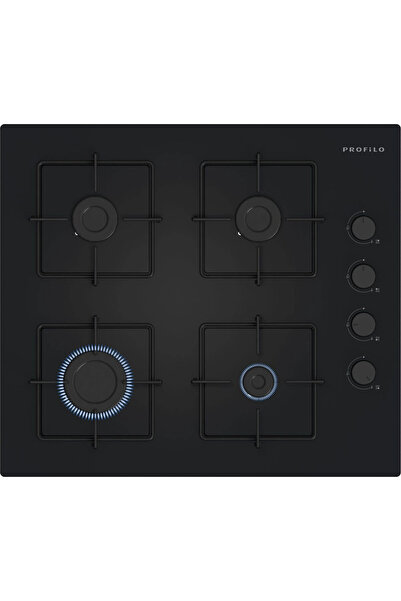 Profilo Siyah Cam Ankastre Set (FRMA234S - DVK6J469 - OE36K6P10D)