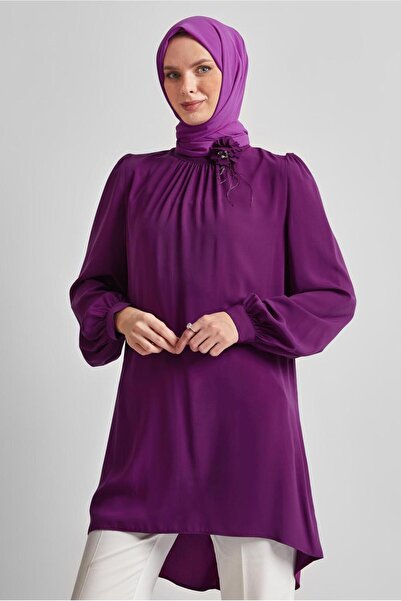 Alvina Brooch Detail Tunic 44590