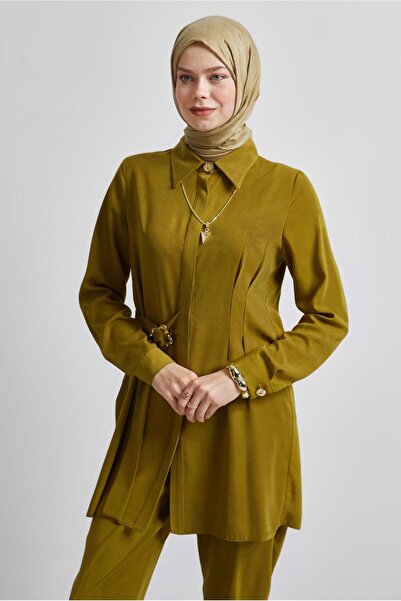 Alvina Shirt Leg Trousers Suit 45348