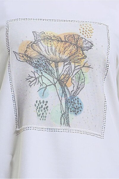 Alvina Tunic Padded Printed Tracksuit - 43784