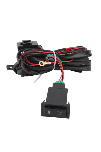 Choice مجموعة مرحل الصمامات ومفتاح تشغيل/إيقاف تشغيل مصباح الضباب LED للسيارة...