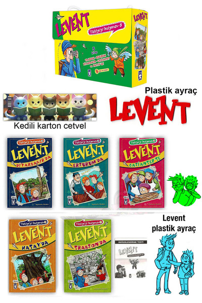 Timaş Çocuk Levent Türkiyeyi Geziyorum 3 (9+ Yaş)