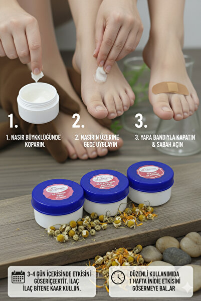 Handmadear Doğal Nasır Sökücü Nasırlarınıza Doğanın Gücüyle Veda Edin