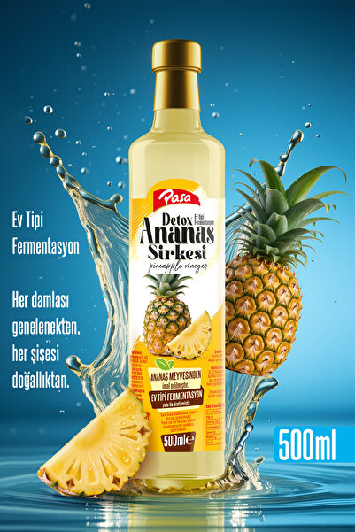 Paşa Kuruyemiş Detoks Ananas Sirkesi 500 ml