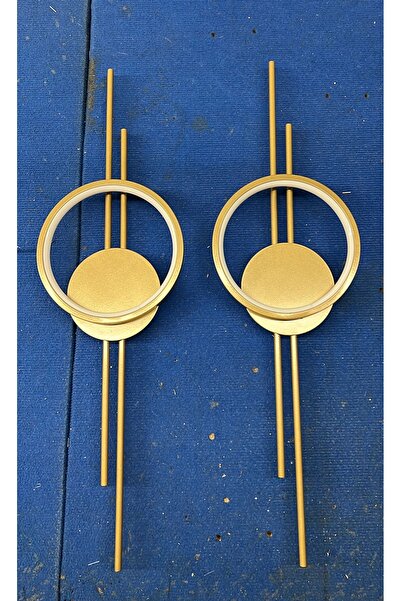 MİNEL DEKOR LED LIGHTING Aplik luna model 70 cm gold