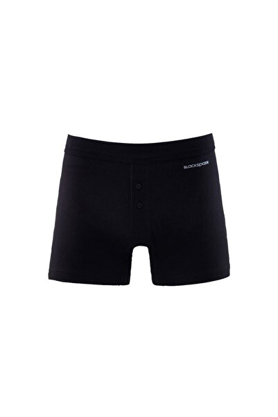 Blackspade Мъжки боксерки с широка кройка 9624 - черни