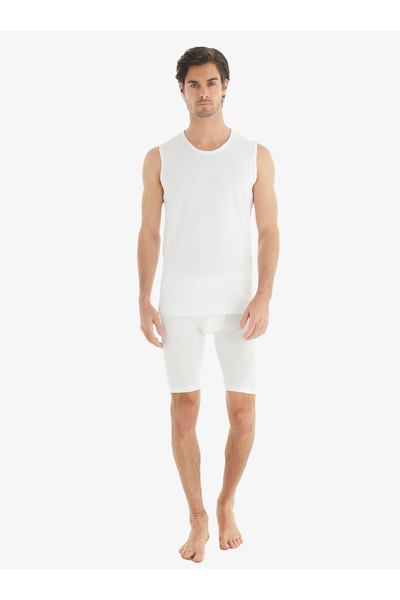 Blackspade Чоловіча футболка без рукавів Tender Cotton 9234 - Біла