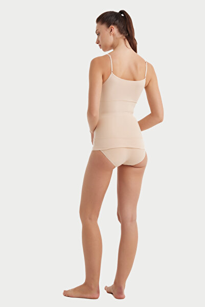 Blackspade Women's Athlete Corset Illusion 1481 - Tan