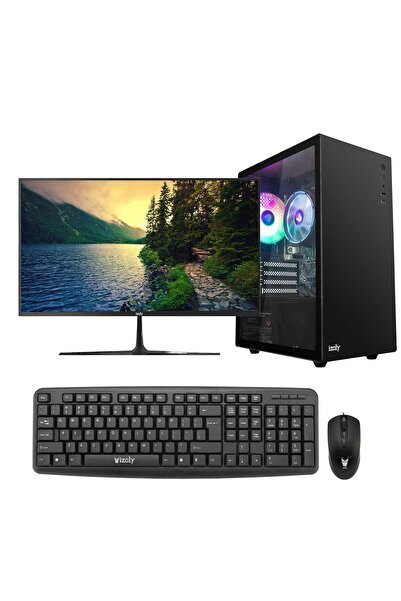 IZOLY M97 X I5-10400 8gb 256gb M.2 Nvme Ssd 22'' Masaüstü Bilgisayar