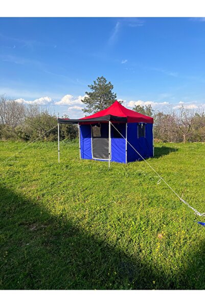 HİLAL ŞEMSİYE 3x3 dört tarafı kapalı gazebo kamp çadırı