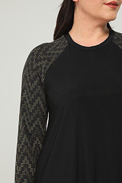 Asees Αμμώδες φόρεμα με μανίκια μεσαίου μεγέθους