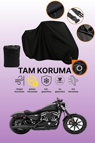 dokaca غطاء دراجة نارية متوافق مع هارلي ديفيدسون سبورتستر آيرون 883، غطاء واقي