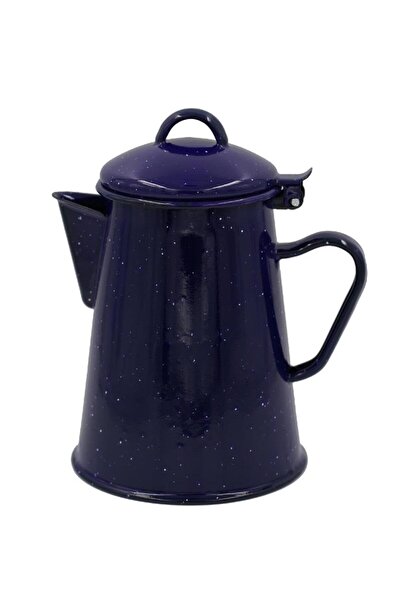 Orcamp إبريق شاي مطلي بالمينا بتصميم عتيق سعة 1.20 لتر -OUT-1300