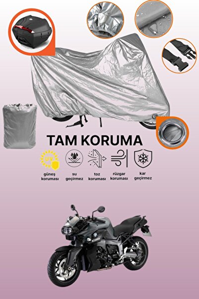 dokaca Gray Lock and Tail Bag Compatible Bmw K 1300 R Compatible Motorcycle T...