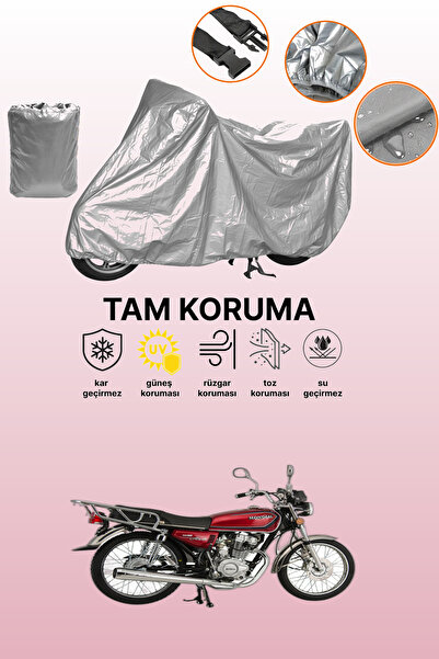 dokaca حقيبة خلفية رمادية اللون وقماش دراجة نارية متوافق مع موديل مونديال 150...