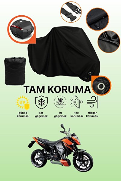 dokaca حقيبة خلفية سوداء وقماش متوافق مع دراجة نارية KTM 690 Duke