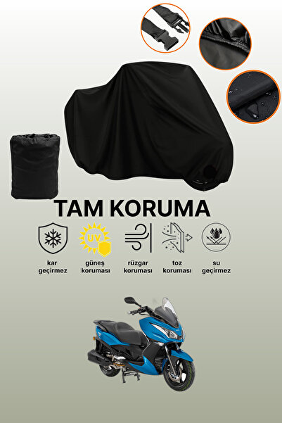 dokaca غطاء محرك متوافق مع Black Kanuni Reha 250، غطاء واقي، غطاء دراجة نارية