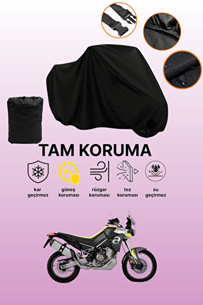 dokaca غطاء محرك أسود متوافق مع أبريليا تواريج، غطاء واقي، غطاء دراجة نارية