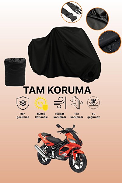 dokaca غطاء محرك متوافق مع Black Kanuni Deer 152، غطاء واقي، غطاء دراجة نارية