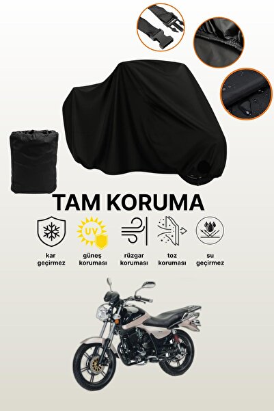 dokaca غطاء محرك متوافق مع Black Kanuni GV 170، غطاء واقي، غطاء للدراجات النارية