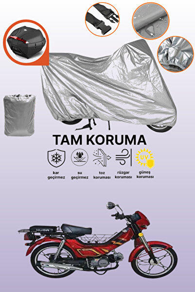 dokaca حقيبة خلفية رمادية متوافقة مع قماش المحرك المتوافق مع Kuba Leopard 100...