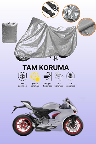 dokaca حقيبة خلفية رمادية اللون وقماش دراجة نارية متوافق مع دوكاتي بانيجالي آر