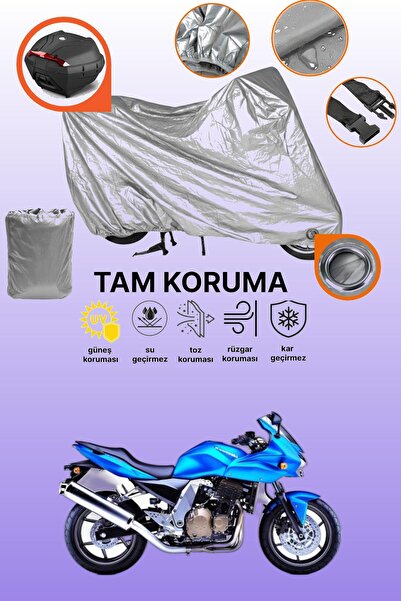 dokaca Gray Lock and Tail Bag Compatible Kawasaki Z 750 S Compatible Motorcyc...