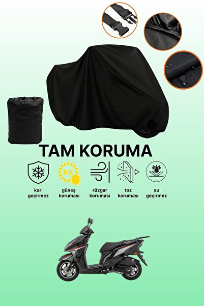 dokaca غطاء محرك متوافق مع موديل مونديال 125 MG ديلوكس، غطاء واقي، غطاء دراجة...