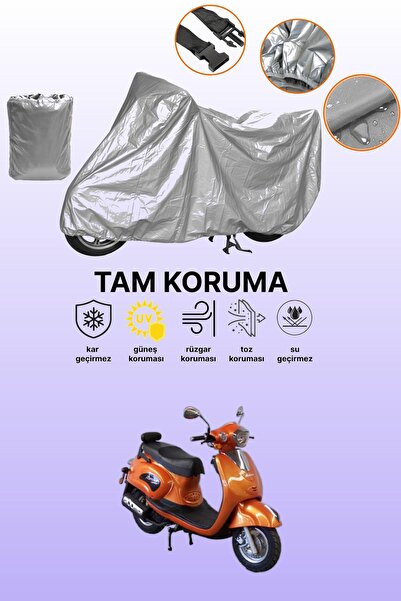 dokaca Gray Tail Bag and Lock Incompatible Mondial 125 Kv Compatible Motorcyc...